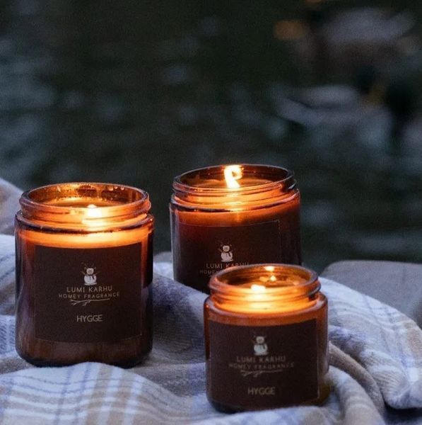 Свічка соєва ароматизована "Hygge" 250 мл 020309 фото