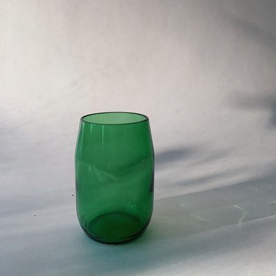 Склянка зелена з врятованого скла особлива 46466 фото