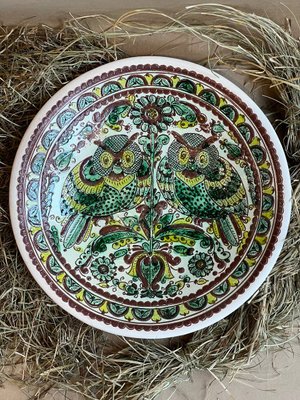 Тарілка косівська ,,Сови" ( діаметр 34-см) 23562 фото