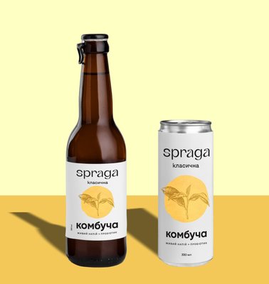 sparkling kombucha (класична) 0,33 ж/б 4820241702084 фото