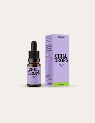 Олія заспокійлива ,,Chill Drops 10%" 00033 фото