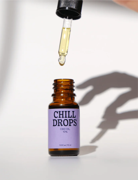 Олія заспокійлива ,,Chill Drops 10%" 00033 фото